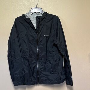 Columbia Men's Black Raincoat